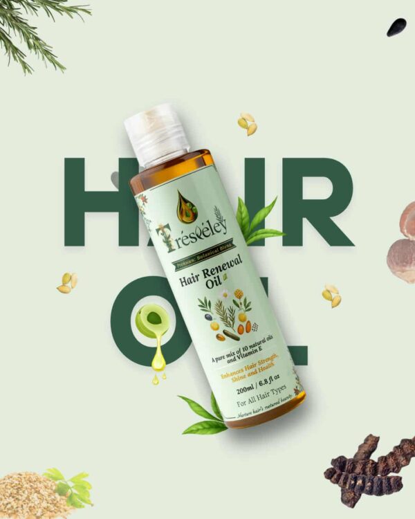 Trèselley Hair Renewal Oil | Premium Botanical Blend for Hair Growth & Fall Control - Image 3